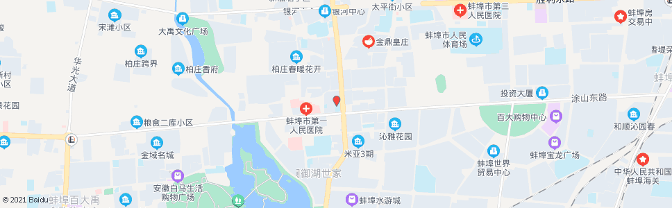 蚌埠朝阳路第一小学_公交站地图_蚌埠公交_妙搜公交查询2024