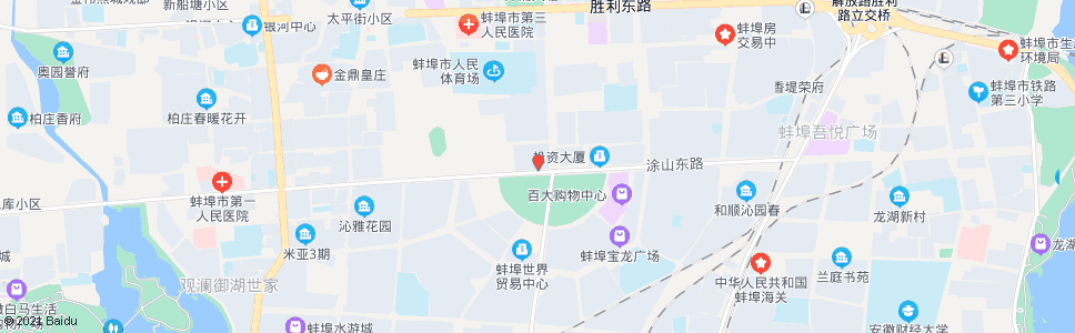 蚌埠市骨伤科医院_公交站地图_蚌埠公交_妙搜公交查询2024