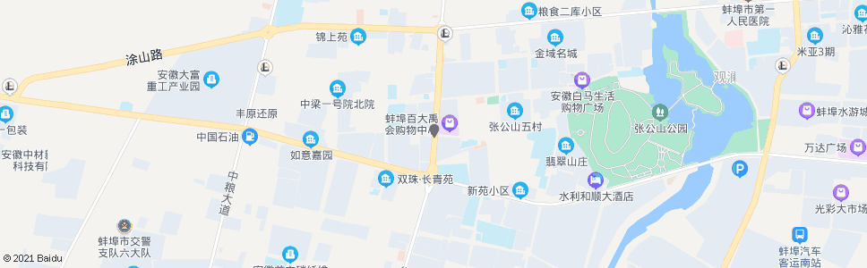 蚌埠华光大道长华路_公交站地图_蚌埠公交_妙搜公交查询2024