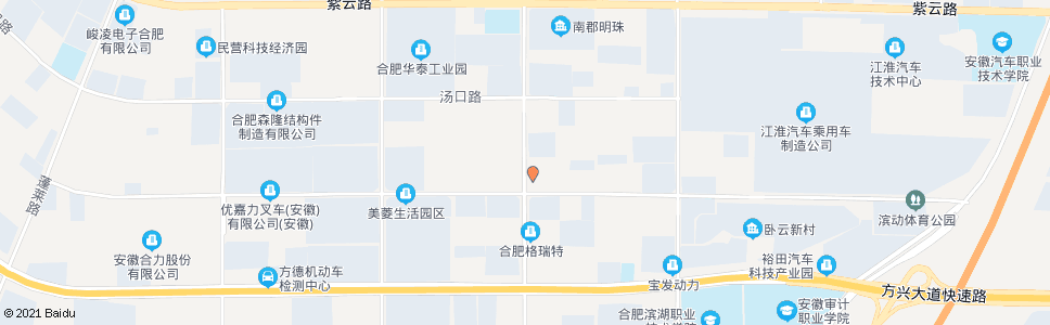 合肥天卧路口_公交站地图_合肥公交_妙搜公交查询2025