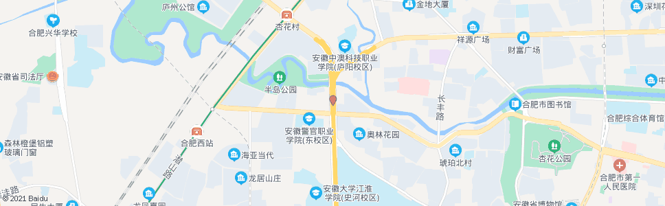 合肥清溪路_公交站地图_合肥公交_妙搜公交查询2025