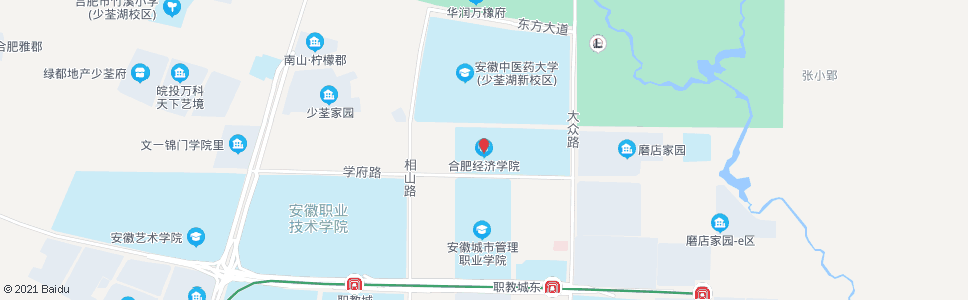 合肥工业经济学院_公交站地图_合肥公交_妙搜公交查询2025