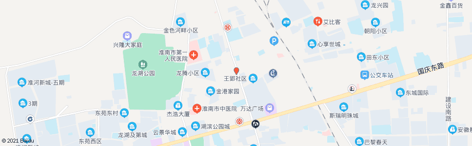 淮南兴华公司_公交站地图_淮南公交_妙搜公交查询2025