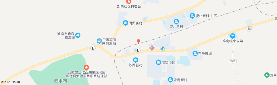 淮南望峰岗(洞山西路)_公交站地图_淮南公交_妙搜公交查询2025