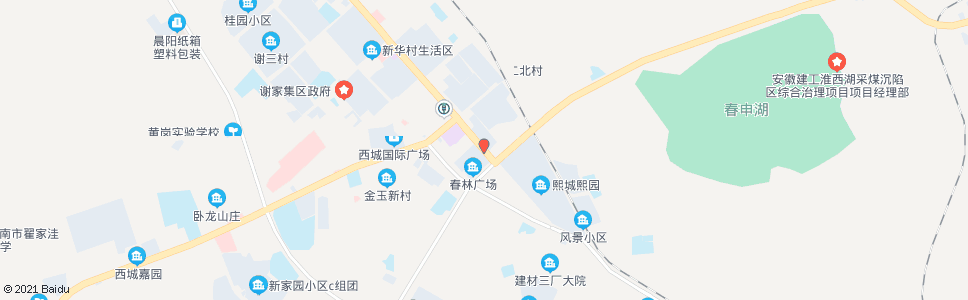 淮南谢家集_公交站地图_淮南公交_妙搜公交查询2025