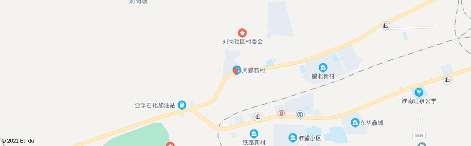 淮南周郢新村_公交站地图_淮南公交_妙搜公交查询2024