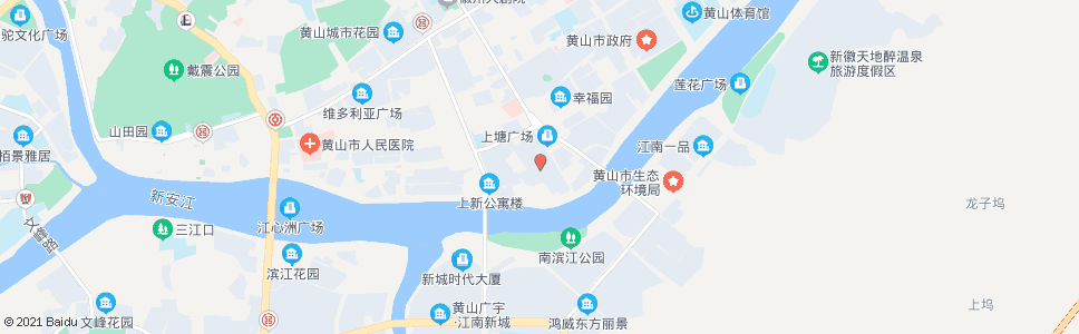 黄山上塘新村_公交站地图_黄山公交_妙搜公交查询2025