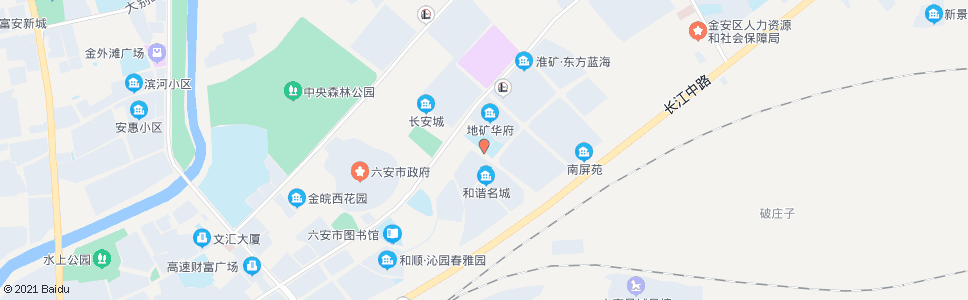 六安望城岗小学_公交站地图_六安公交_妙搜公交查询2024