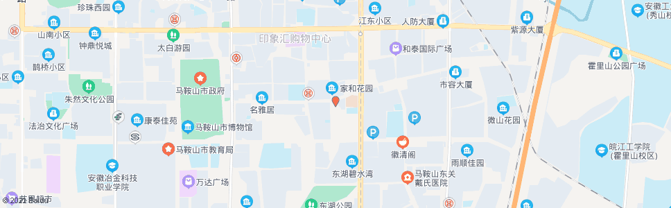 马鞍山花园路(邮储银行)_公交站地图_马鞍山公交_妙搜公交查询2024