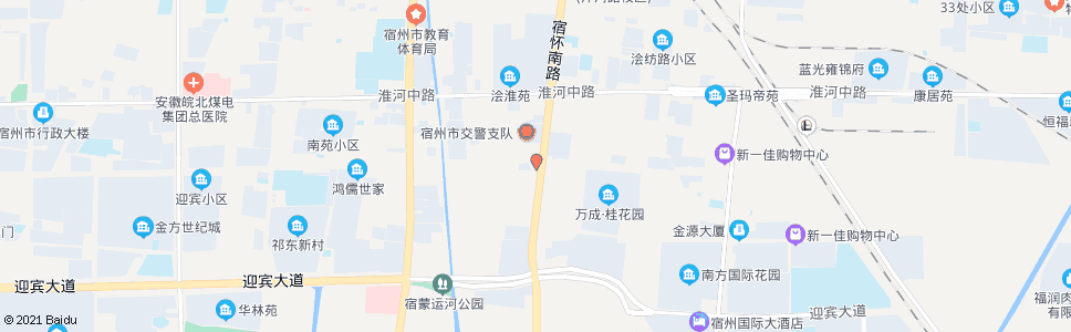 宿州肉厂宿舍_公交站地图_宿州公交_妙搜公交查询2024