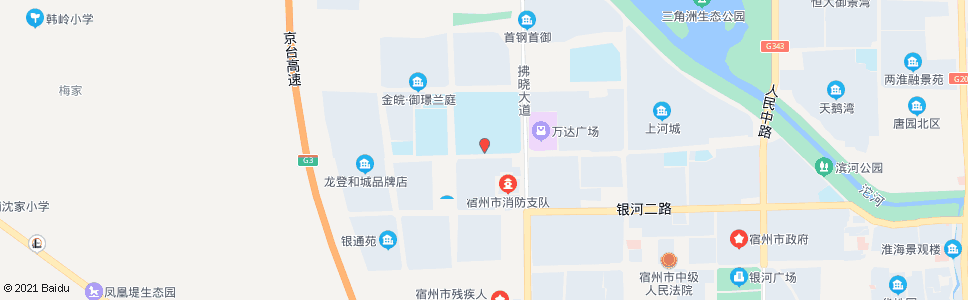 宿州一中南门_公交站地图_宿州公交_妙搜公交查询2025