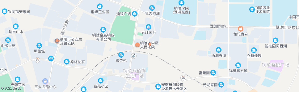 铜陵市检察院_公交站地图_铜陵公交_妙搜公交查询2024