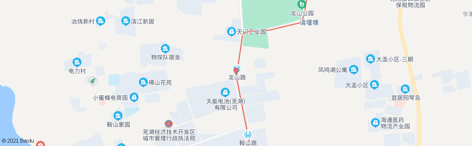 芜湖凤鸣湖北路临时停靠站_公交站地图_芜湖公交_妙搜公交查询2024