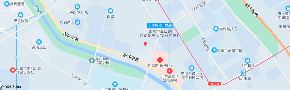 北京京东方_公交站地图_北京公交_妙搜公交查询2025