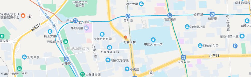 北京万泉河路_公交站地图_北京公交_妙搜公交查询2025