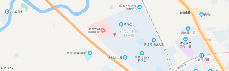 北京生命园路北站_公交站地图_北京公交_妙搜公交查询2025