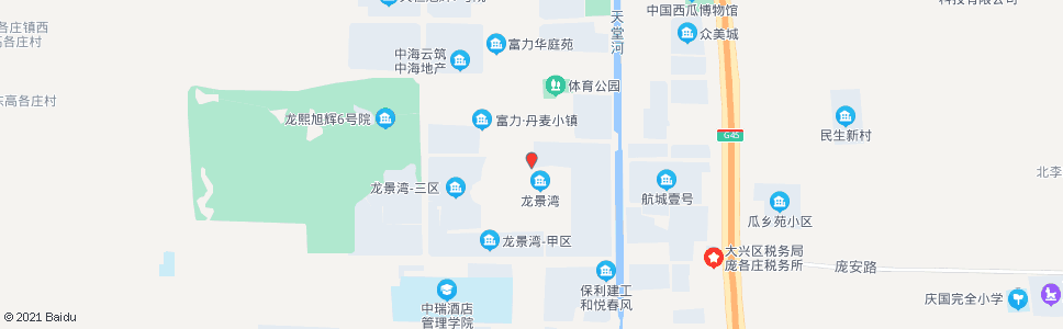 北京龙景湾小区_公交站地图_北京公交_妙搜公交查询2025