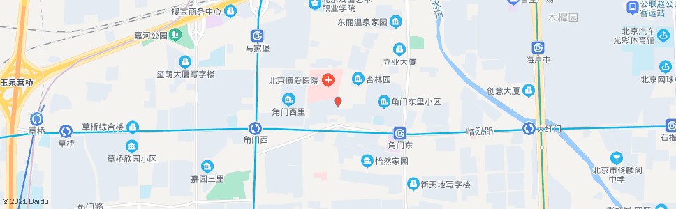 北京角门路口_公交站地图_北京公交_妙搜公交查询2025