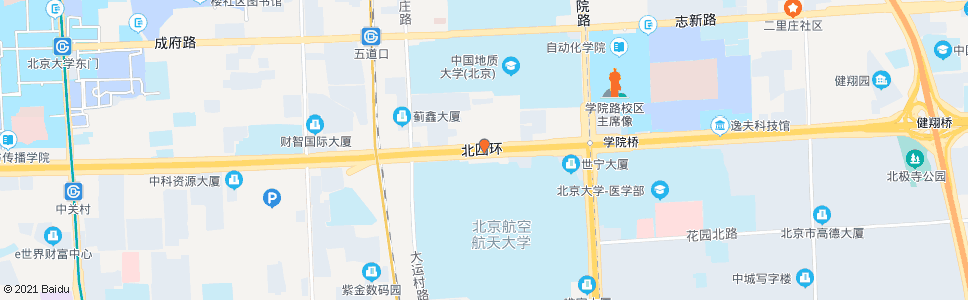 北京城市学院_公交站地图_北京公交_妙搜公交查询2025