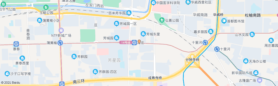 北京紫芳路_公交站地图_北京公交_妙搜公交查询2025