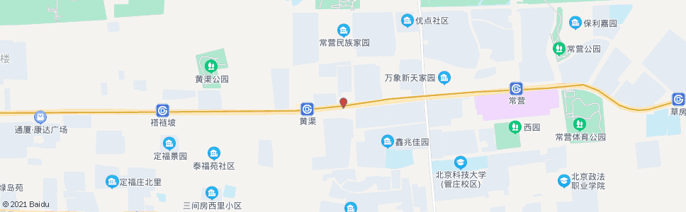 北京常营路口西_公交站地图_北京公交_妙搜公交查询2025