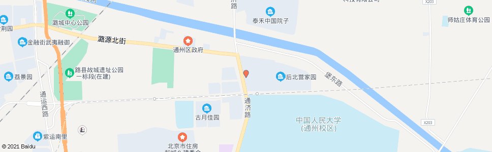 北京后北营村_公交站地图_北京公交_妙搜公交查询2025