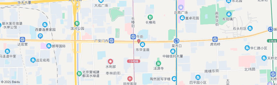 北京牛街路口东_公交站地图_北京公交_妙搜公交查询2025