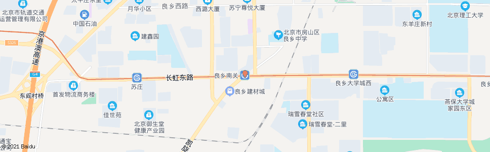 北京南关_公交站地图_北京公交_妙搜公交查询2025