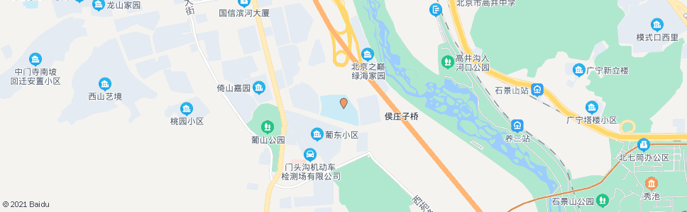 北京大峪中学_公交站地图_北京公交_妙搜公交查询2025