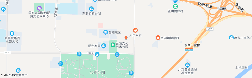 北京铁城印刷厂_公交站地图_北京公交_妙搜公交查询2025