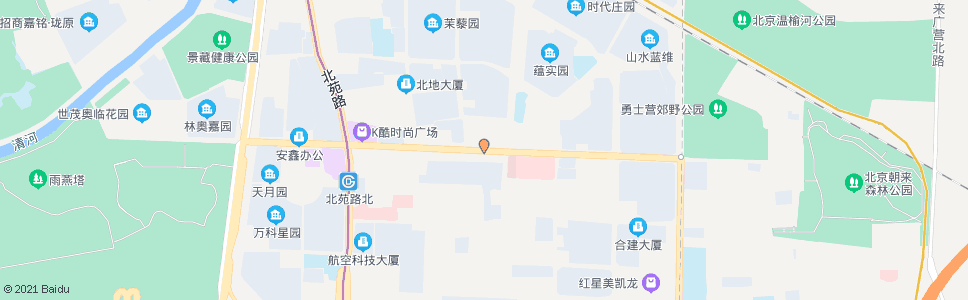 北京北卫新园_公交站地图_北京公交_妙搜公交查询2025