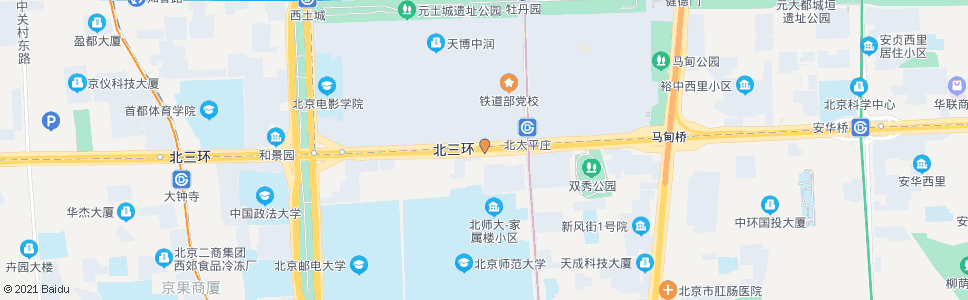 北京马甸桥_公交站地图_北京公交_妙搜公交查询2025