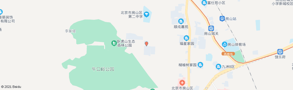 北京山水家园_公交站地图_北京公交_妙搜公交查询2025