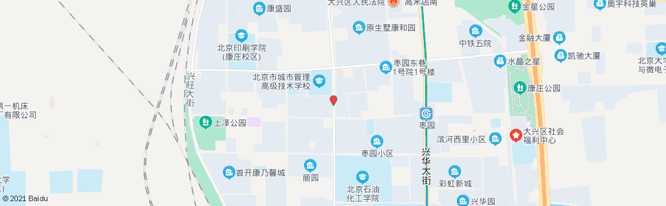 北京枣园路口北_公交站地图_北京公交_妙搜公交查询2025