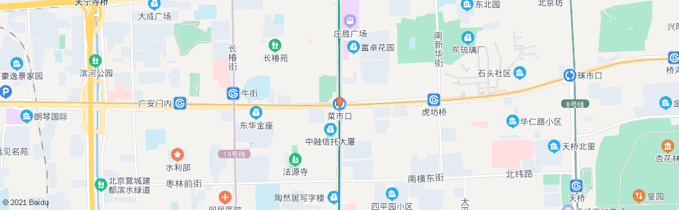 北京菜市口站_公交站地图_北京公交_妙搜公交查询2025