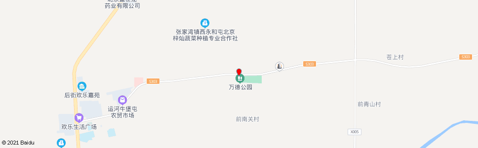 北京后南关村_公交站地图_北京公交_妙搜公交查询2025