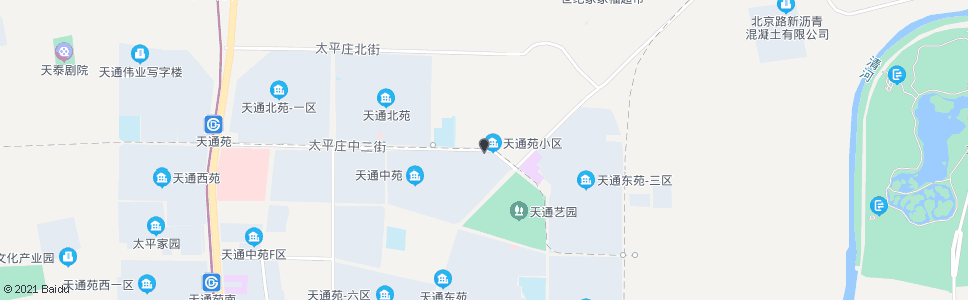 北京天通北苑三区南门_公交站地图_北京公交_妙搜公交查询2024