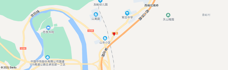 北京灰峪村_公交站地图_北京公交_妙搜公交查询2025