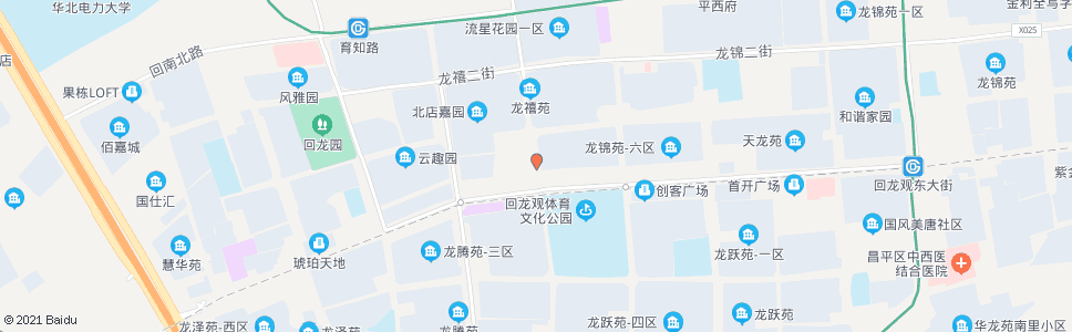 北京龙腾苑一区路口北_公交站地图_北京公交_妙搜公交查询2025