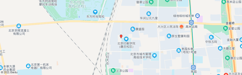 北京程庄巷路口(康乃馨东)_公交站地图_北京公交_妙搜公交查询2025