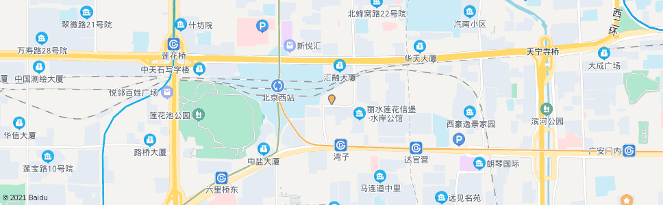 北京建设大厦_公交站地图_北京公交_妙搜公交查询2025