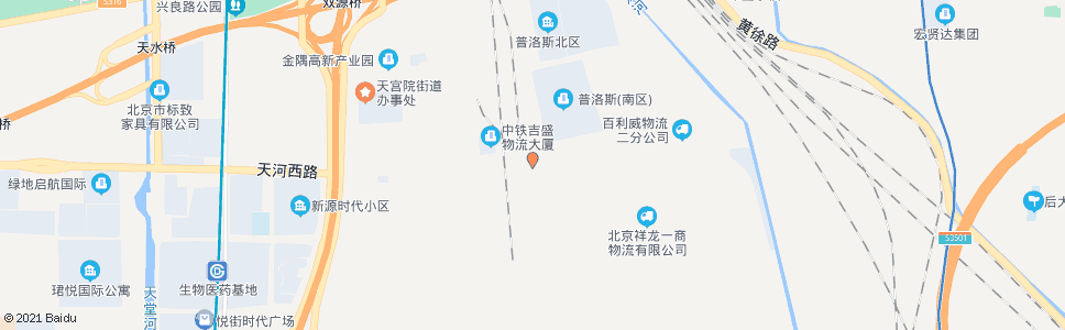 北京天河北路_公交站地图_北京公交_妙搜公交查询2025