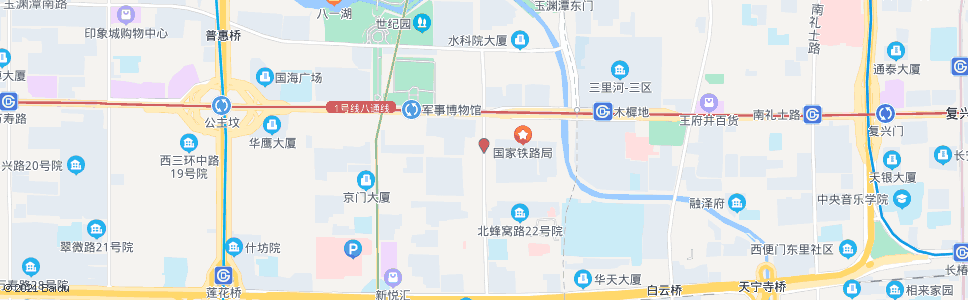 北京会城门_公交站地图_北京公交_妙搜公交查询2025