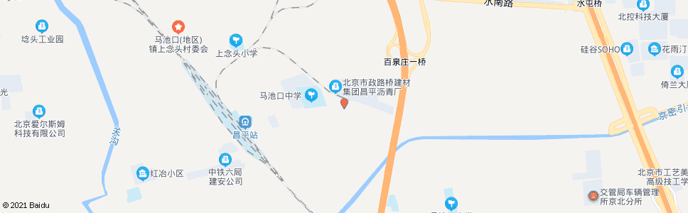 北京宏道村_公交站地图_北京公交_妙搜公交查询2025