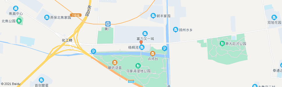 北京马家湾_公交站地图_北京公交_妙搜公交查询2025