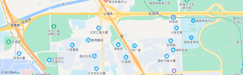 北京花虎沟_公交站地图_北京公交_妙搜公交查询2025