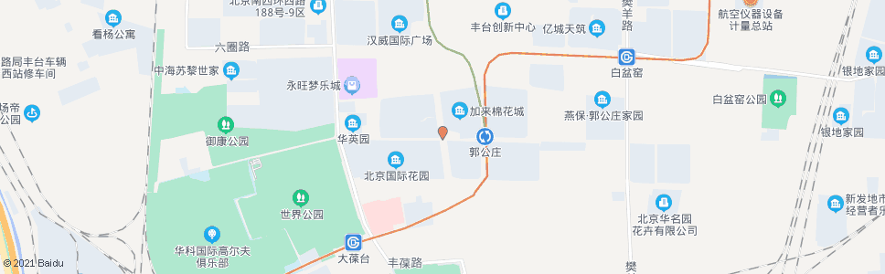 北京六圈南路中口_公交站地图_北京公交_妙搜公交查询2025