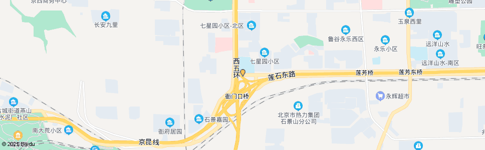 北京莲石东路西口_公交站地图_北京公交_妙搜公交查询2025