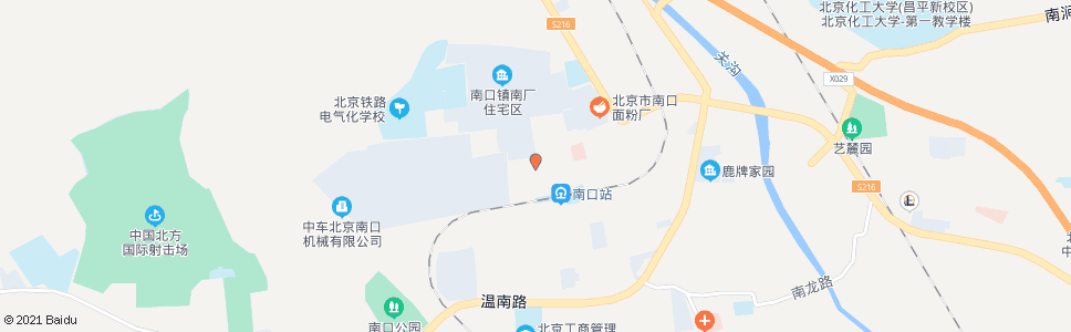 北京南口路口北_公交站地图_北京公交_妙搜公交查询2025