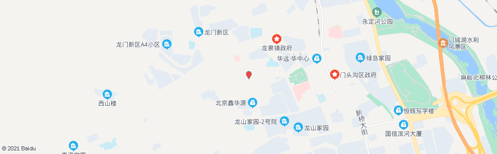 北京中门寺街_公交站地图_北京公交_妙搜公交查询2025